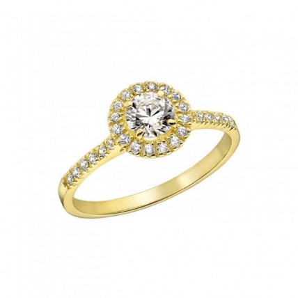 Δαχτυλίδι Χρυσό 14K (RI449 - RY110)